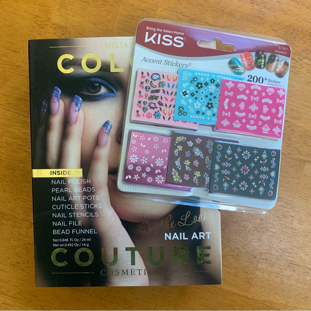 Two Item Bundle: Nail Accessories